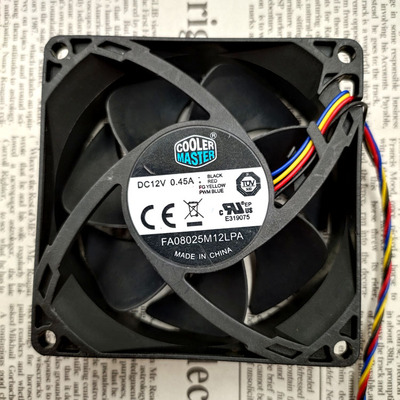 酷冷至尊12V8CMCPU电脑机箱风扇