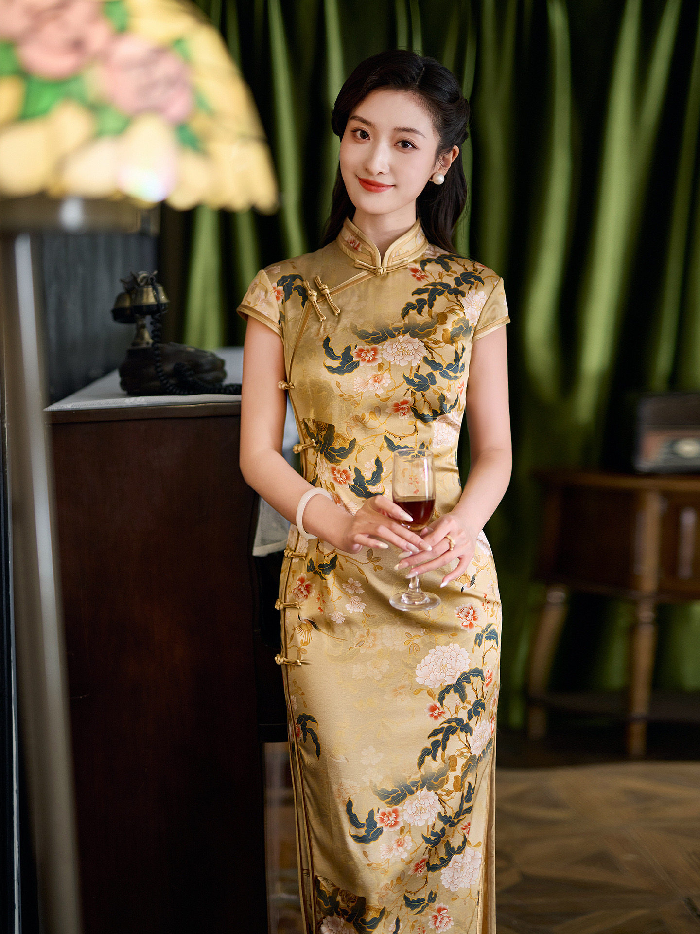 2026夏季新款旗开得胜妈妈送考高级感桑蚕丝日常可穿复古真丝少女