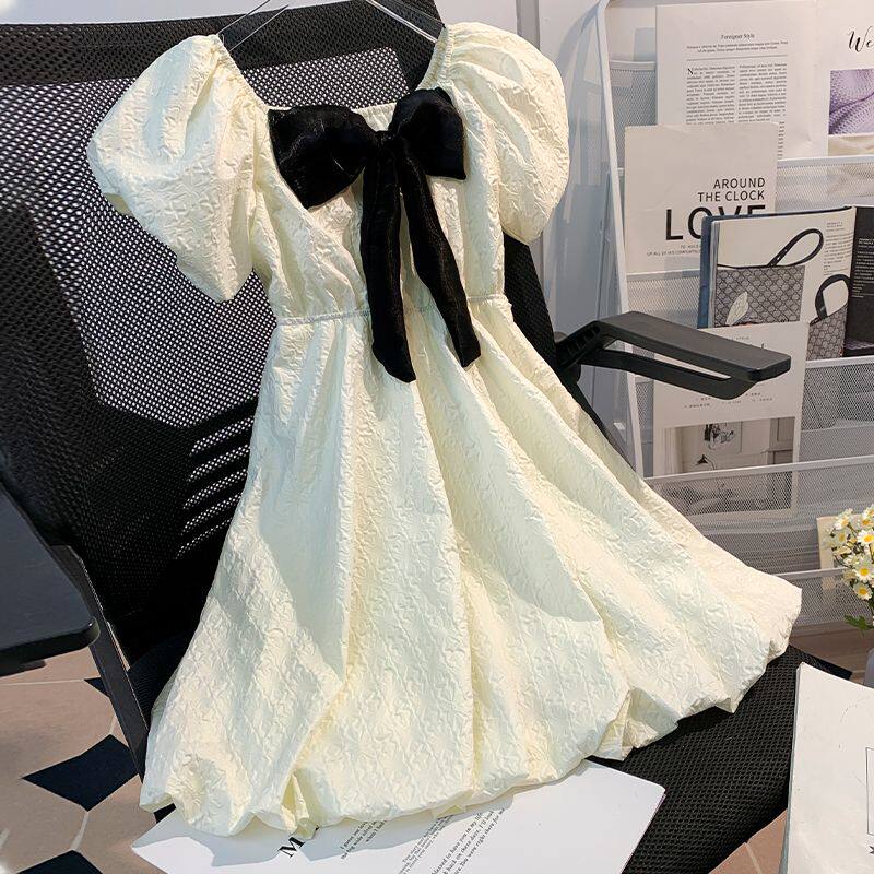 裙子女童连衣裙夏季2024新款女大童夏装儿童女孩小学生夏款公主裙