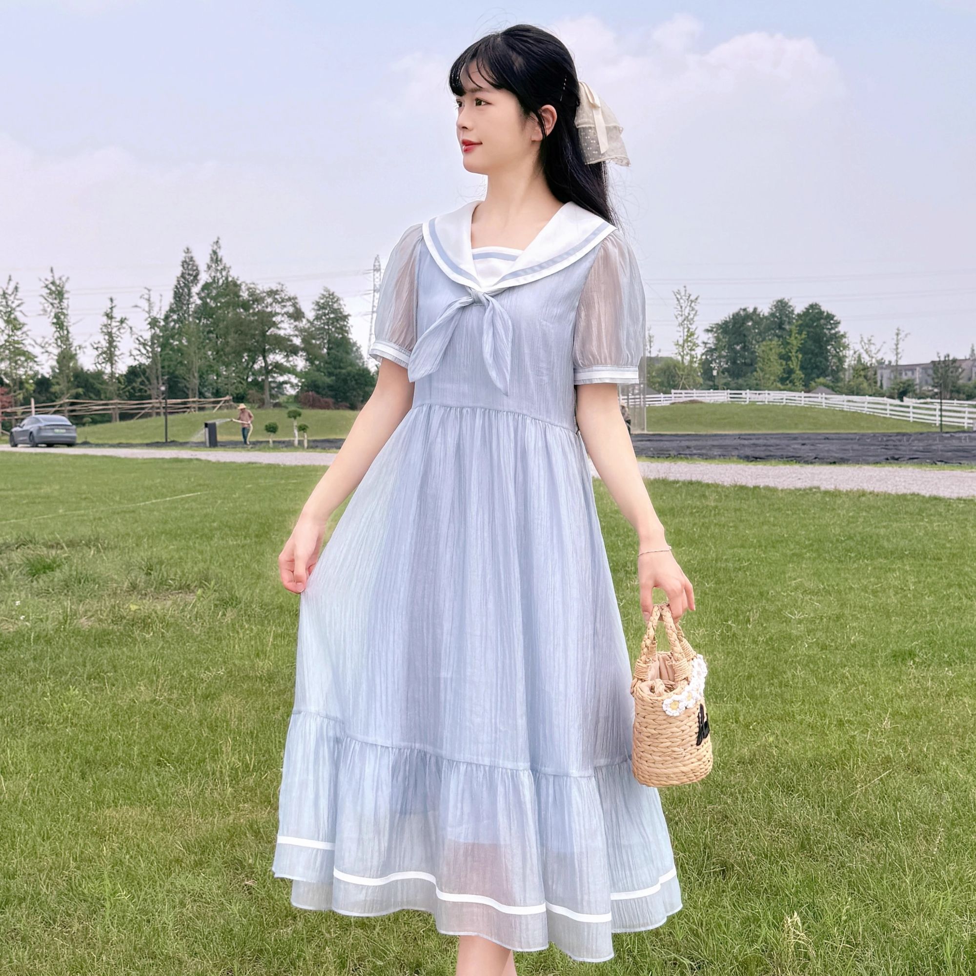 女童夏装连衣裙2026新款儿童洋气女孩公主裙夏季女大童长裙子夏款