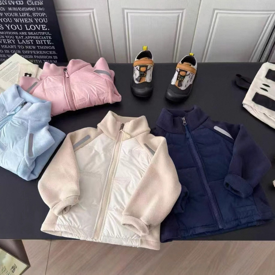 实体品质儿童棉服外套男童女童校服内搭新款保暖轻薄保暖休闲上衣