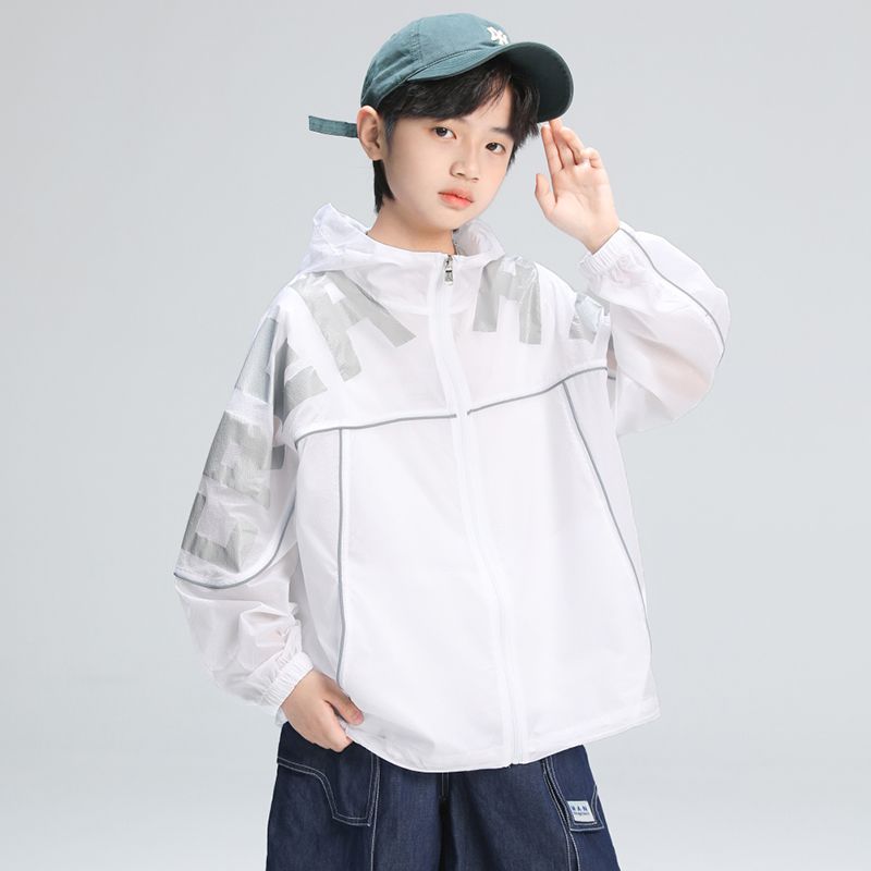 男童夏装防晒衣外套2024新款夏装中大儿童男孩夏季防晒服空调服潮