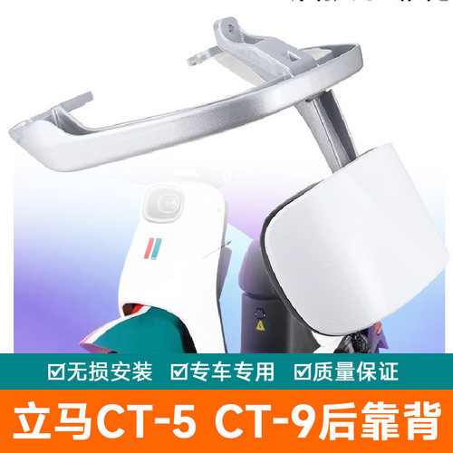 适用于立马电动车CT-5后靠背总成后尾翼后扶手靠背 CT-9架子