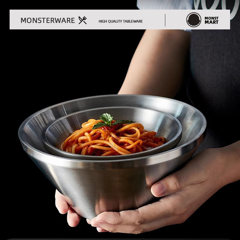 儿童防烫防摔双层隔热加厚汤碗