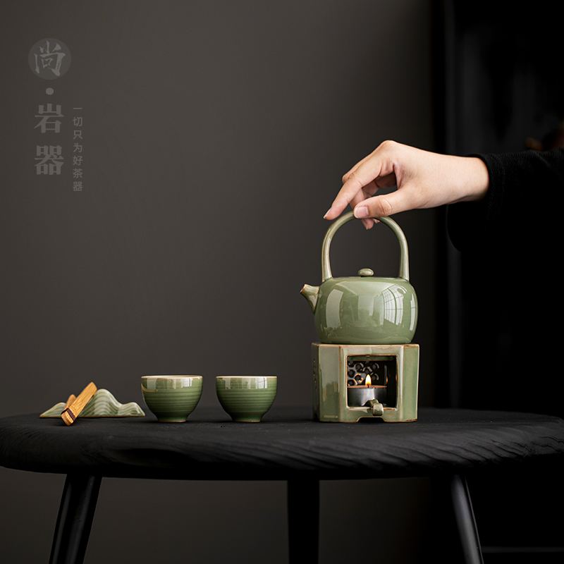 单壶温茶炉提壶茶具小套装