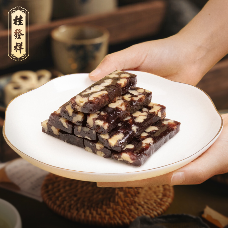 桂发祥血糯米核桃糕糕点健康解馋孕妇零食儿童点心办公室非阿胶糕