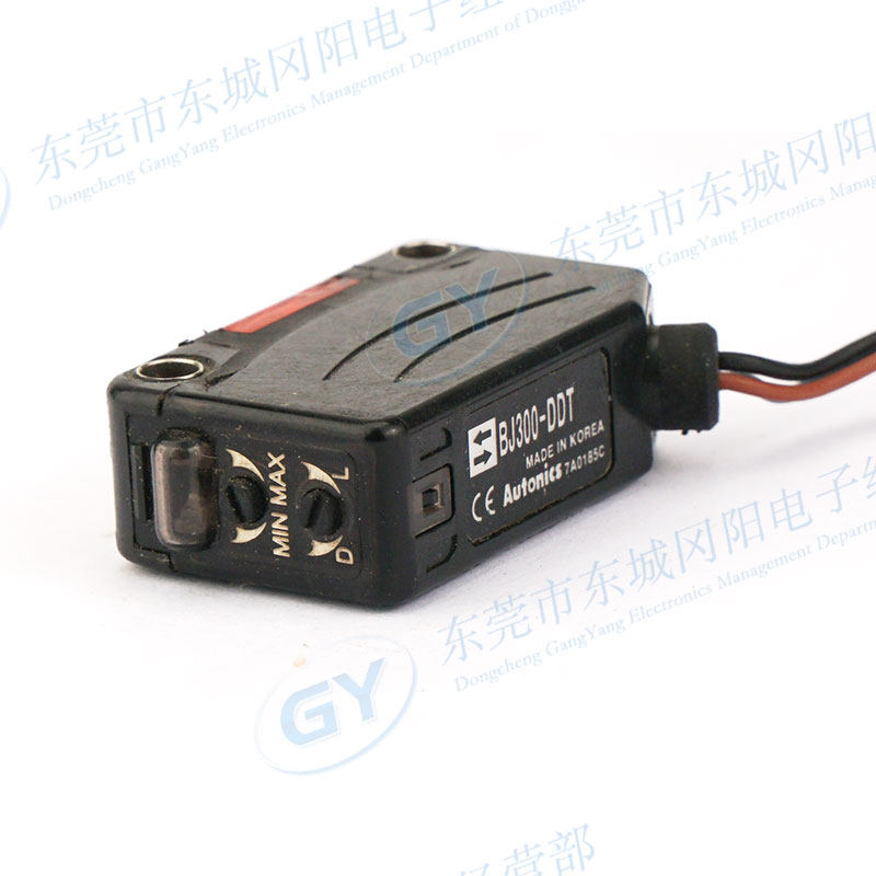 光电传感器bj300-ddt灵敏度调节器连接线缆类型实物拍摄现货热卖