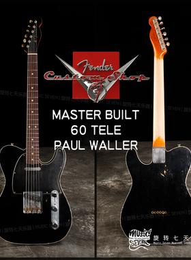 Fender Masterbuilt Paul Waller 60 Tele 做旧款 美产 电吉他