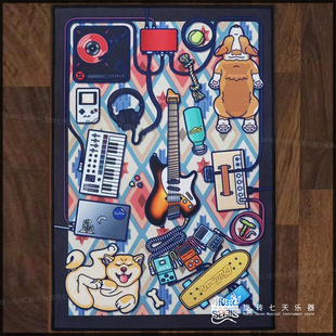 Chillman&blue pocket音乐地毯80*120CM