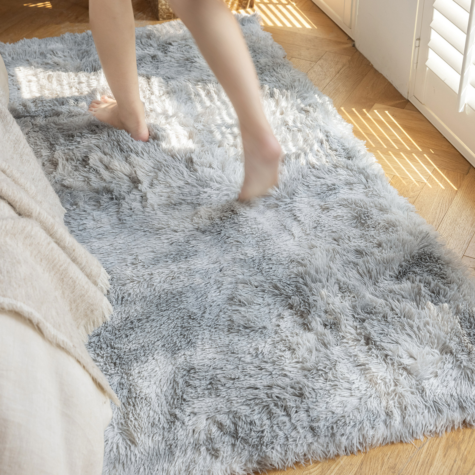 地毯卧室客厅2025新款房间床边毯免打理沙发地垫床前长条加厚毛毯,居家布艺,地毯,淘宝优惠券,粉丝福利购,淘宝优惠卷