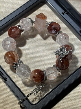 原创红胶花15mm胶花碎冰粉阿塞+红胶花双尖+草莓晶石榴石美容滋养