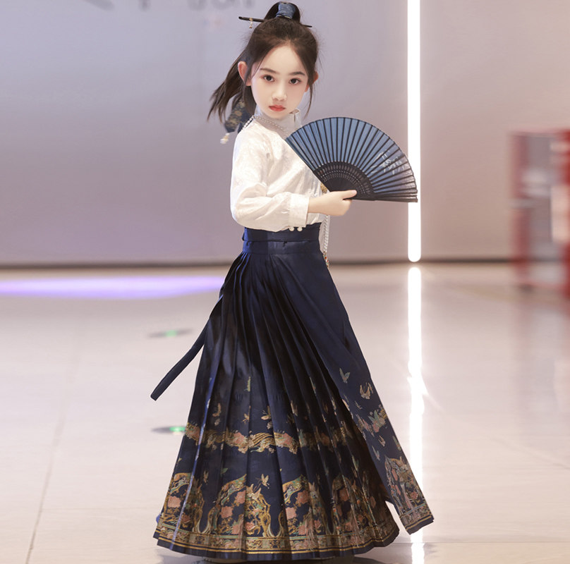 马面裙女童汉服春夏儿童套装古风春季古装2025新款中国风半身裙,童装/婴儿装/亲子装,汉服,淘宝优惠券,粉丝福利购,淘宝优惠卷