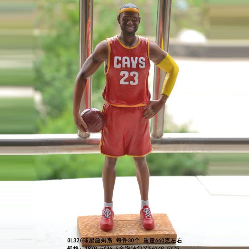 nba科比公仔手办詹姆斯人偶库里模型篮球明星周边摆件圣诞礼物