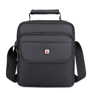 瑞士军刀手提包单肩包男斜挎包商务休闲公文包A4文件包14寸电脑包