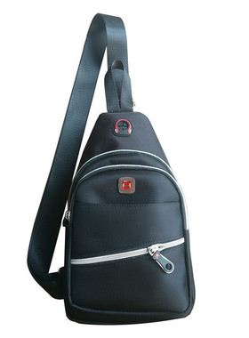 瑞士军刀男士胸包休闲韩版潮背包牛津布户外时尚青年单肩斜挎包包