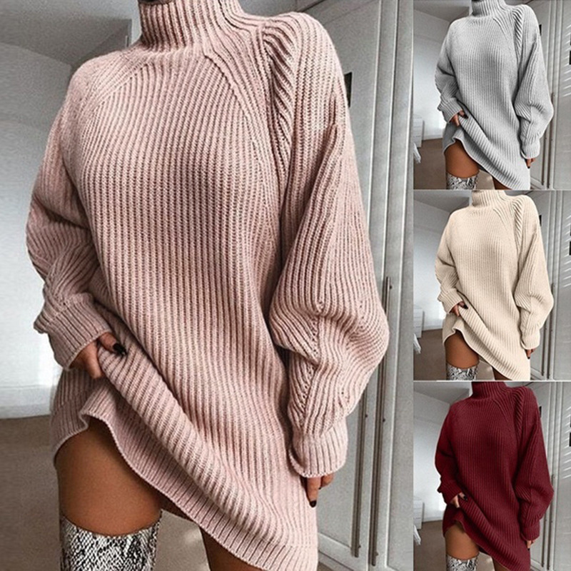 Women Winter Sweater Dress Ladies Autumn sweaters skirt 毛衣
