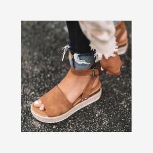 Women Sandals Plus Size Wedges Shoes Summer Flip Flops 凉鞋
