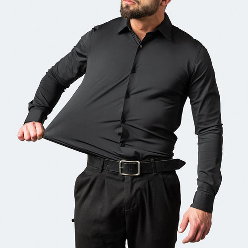 Casual Men's long sleeve shirt office business big size衬衫