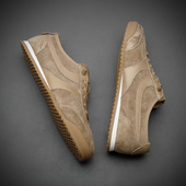 轻奢高端男鞋 子 休闲拼色低帮鞋 真皮透气百搭阿甘鞋 轻便软底德训鞋