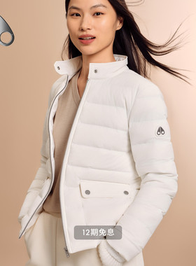 MOOSE KNUCKLES 女士轻量小剪刀鹅绒羽绒服外套