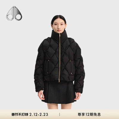 [秋冬新品]MOOSE KNUCKLES女士金标鹅绒云朵泡芙羽绒服