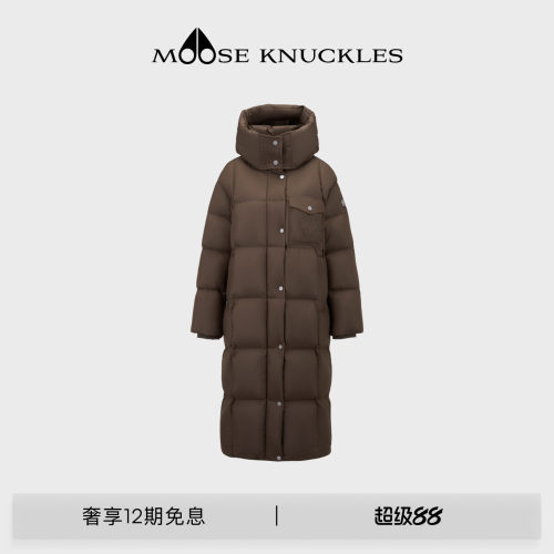 MOOSE KNUCKLES PUFFER 反转LOGO鹅绒小剪刀羽绒服