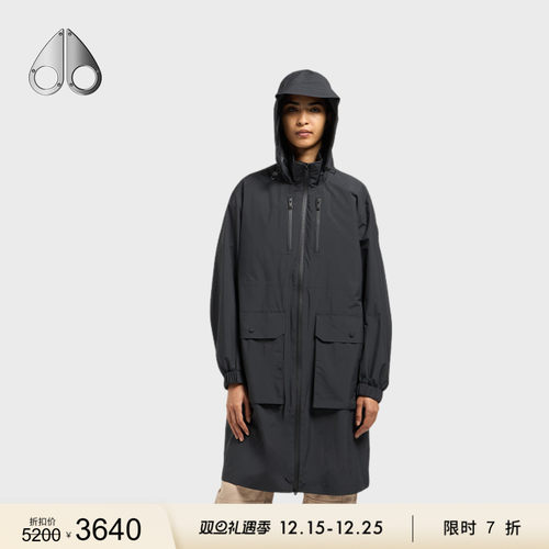 [限时7折]MOOSE KNUCKLES NADIA RAIN 女士露营夹克外套