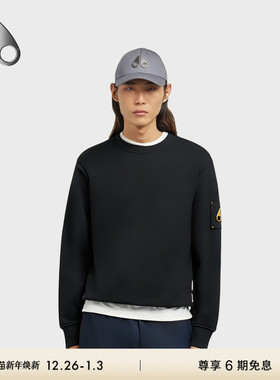 [秋冬新品]MOOSE KNUCKLES SNYDER CREW金标男士圆领休闲卫衣