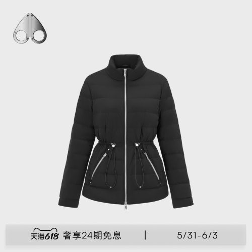 MOOSE KNUCKLES 女士鹅绒收腰轻薄小剪刀羽绒服外套
