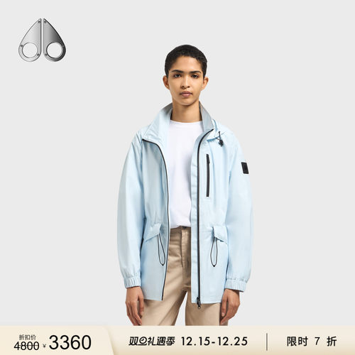 [限时7折]MOOSE KNUCKLES NADIA RAIN 女士收腰露营夹克外套