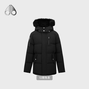 [秋冬新品]MOOSE KNUCKLES 3Q JACKET儿童鸭绒连帽小剪刀羽绒服