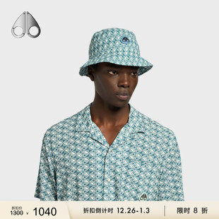 限时8折 BAY男士 MOOSE THE 满印LOGO休闲度假渔夫帽 KNUCKLES