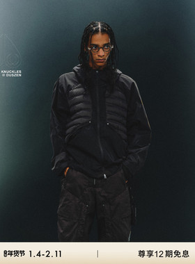 [秋冬新品]MOOSE KNUCKLES HAMCUS联名拼接鹅绒小剪刀羽绒服