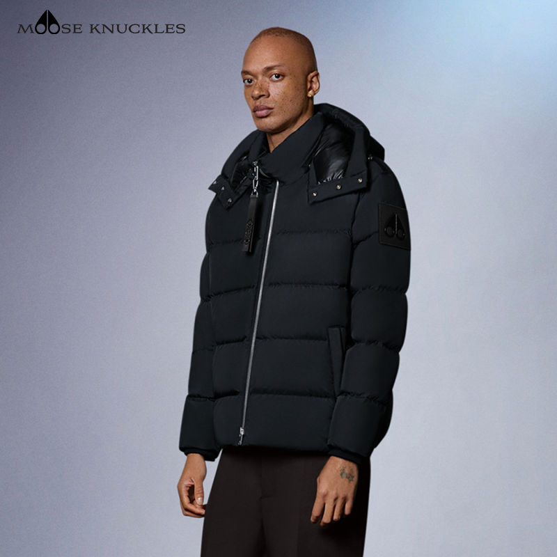 [Куртка MOOSE KNUCKLES Mcaskill 秋冬男士防泼水宽松羽绒服夹克]