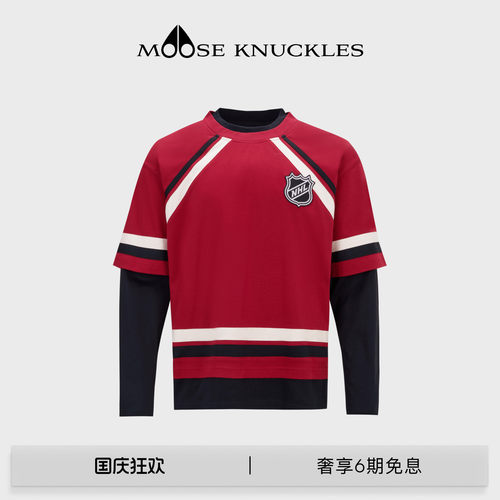 MOOSE KNUCKLES NHL联名男士运动冰球服卫衣