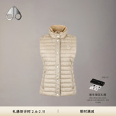 女收腰假两件拼接鹅绒小剪刀羽绒马甲 KNUCKLES 新年限定 MOOSE