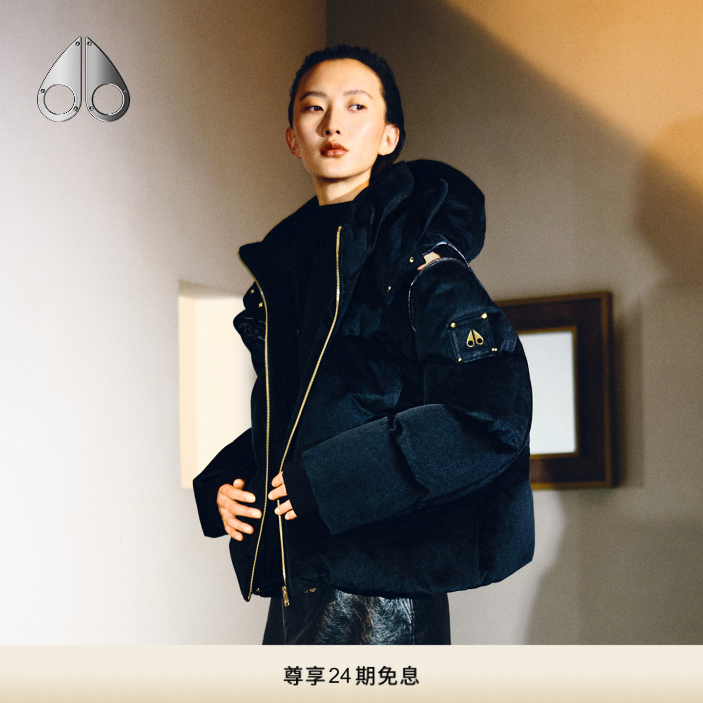 [秋冬新品]MOOSE KNUCKLES PUFFER女士金标鹅绒泡芙小剪刀羽绒服