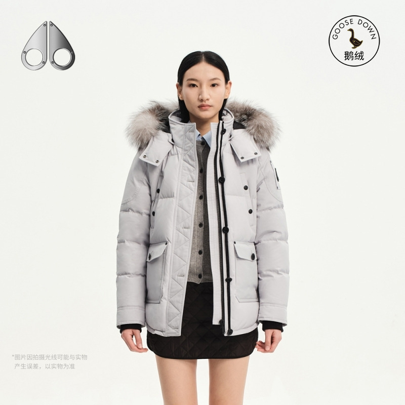 MOOSE KNUCKLES Anguille 女士休闲短款羽绒夹克外套