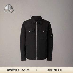 [早春新品]MOOSE KNUCKLES 男士休闲衬衫简约外套