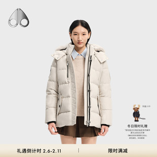 [秋冬新品]MOOSE KNUCKLES 3Q经典 JACKET 女士鹅绒毛领羽绒服