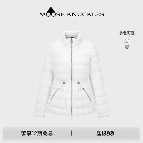 MOOSE KNUCKLES 女士鹅绒收腰小剪刀羽绒服外套