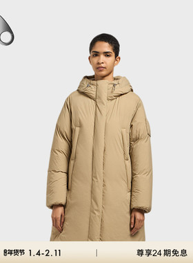 MOOSE KNUCKLES 女士轻盈保暖泡芙鹅绒小剪刀羽绒服