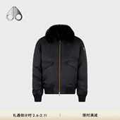 秋冬新品 MOOSE KNUCKLES男士 金标短款 飞行员夹克外套