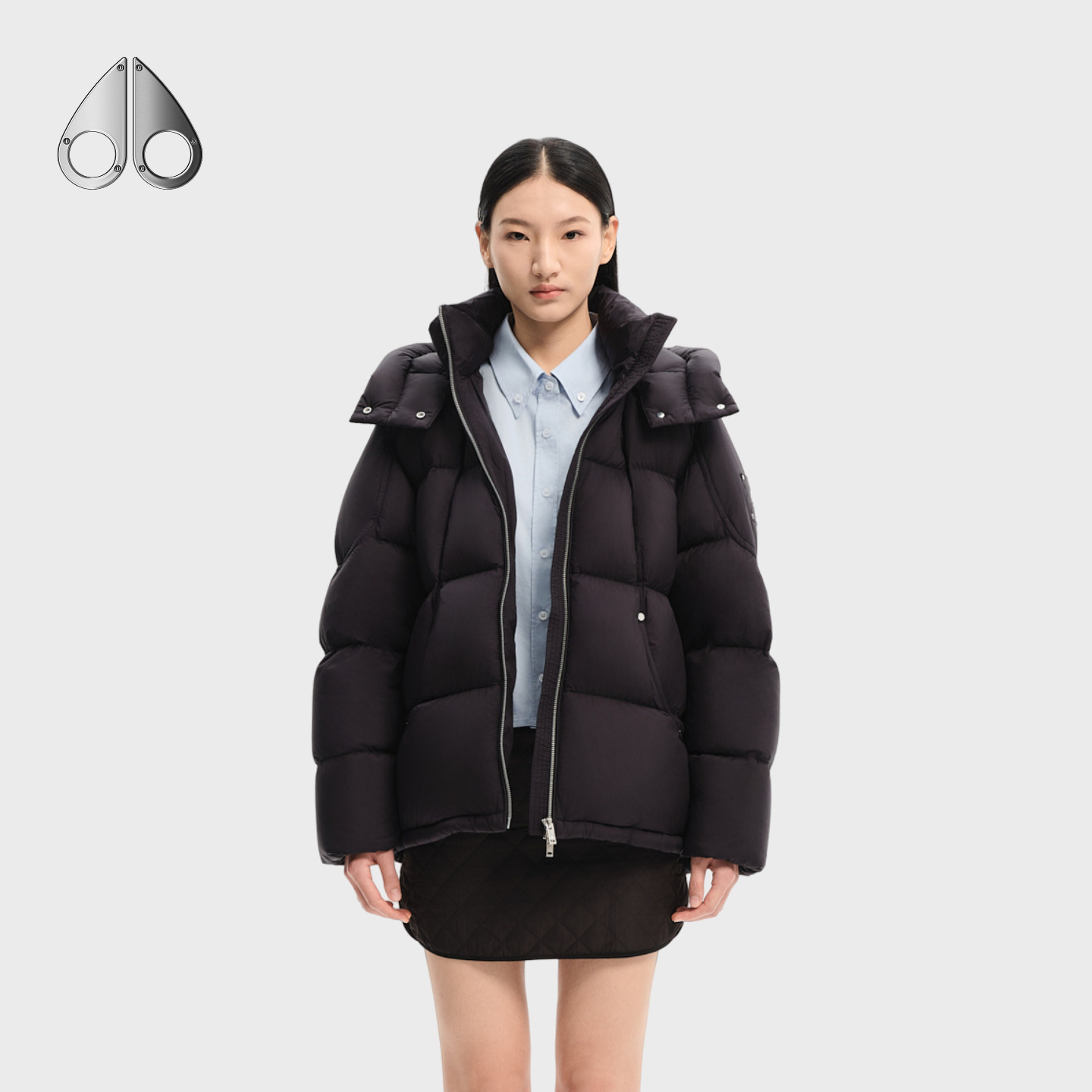 [秋冬新品]MOOSE KNUCKLES PUFFER 女士鹅绒云朵泡芙小剪刀羽绒服