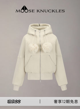 [早秋新品]MOOSE KNUCKLES BUNNY女士双面两穿小剪刀连帽外套
