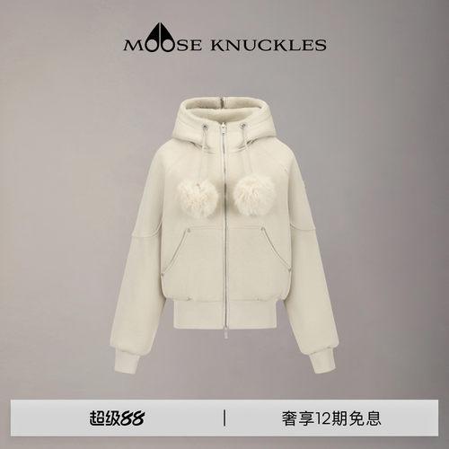 [早秋新品]MOOSE KNUCKLES BUNNY女士双面两穿小剪刀连帽外套