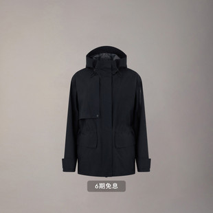 KNUCKLES 早春新品 MOOSE 风衣休闲外套 女士简约户外中长款