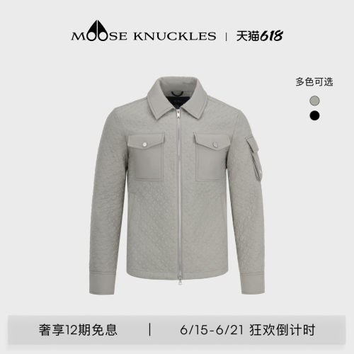 MOOSE KNUCKLES SHIRT JACKET 男士休闲百搭夹克外套