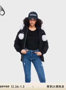 MOOSE KNUCKLES Debbie 女士小剪刀羽绒飞行员夹克