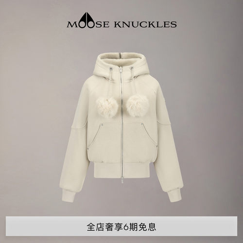 [早秋新品]MOOSE KNUCKLES BUNNY女士双面两穿小剪刀连帽外套